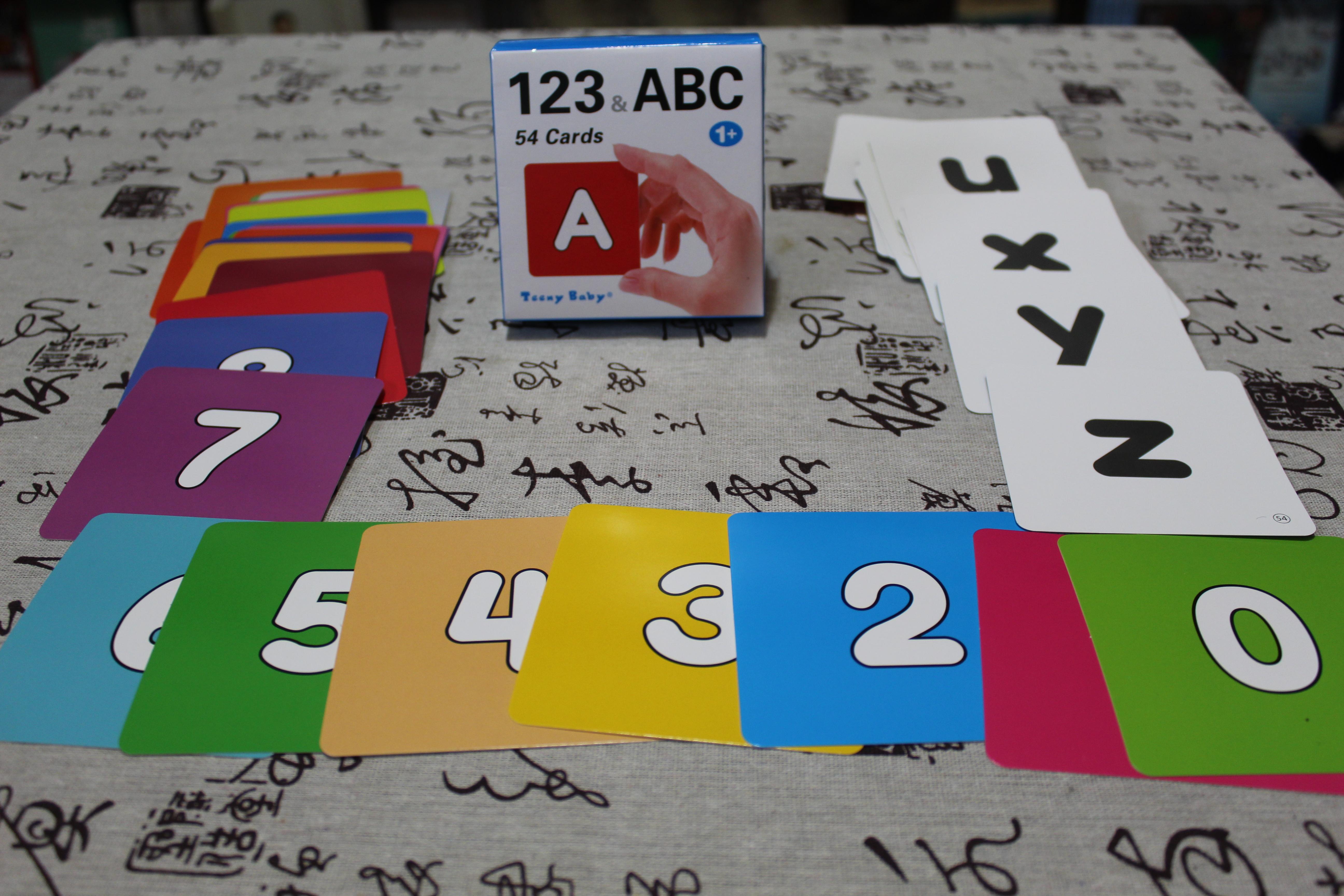 123 ABC card